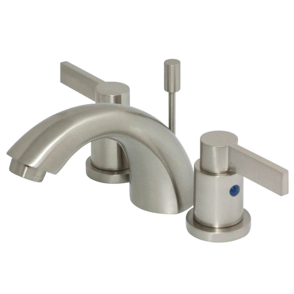 Kingston Brass Mini-Widespread Bathroom Faucet, Brushed Nickel