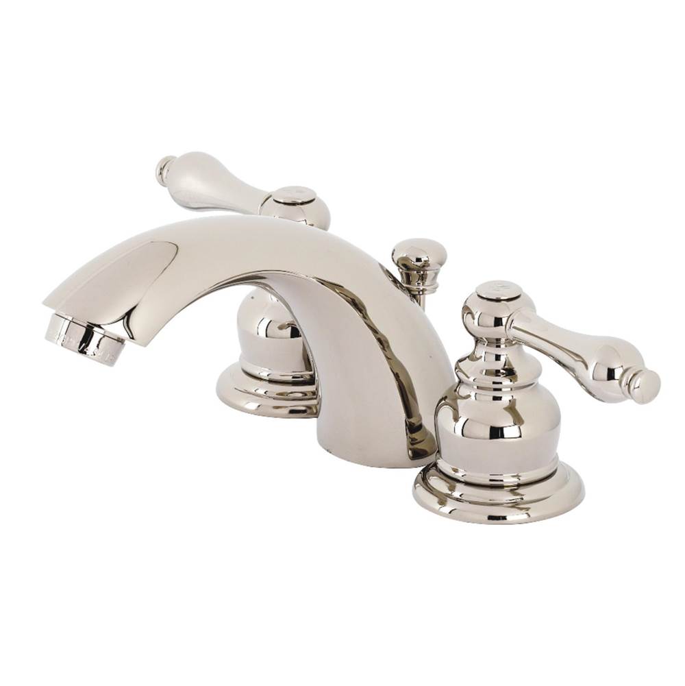 Kingston Brass Victorian Mini-Widespread Bathroom Faucet, Polished Nickel
