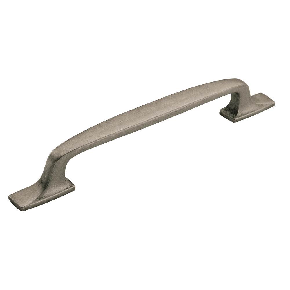 Amerock Highland Ridge 6-5/16 in (160 mm) Center-to-Center Aged Pewter Cabinet Pull