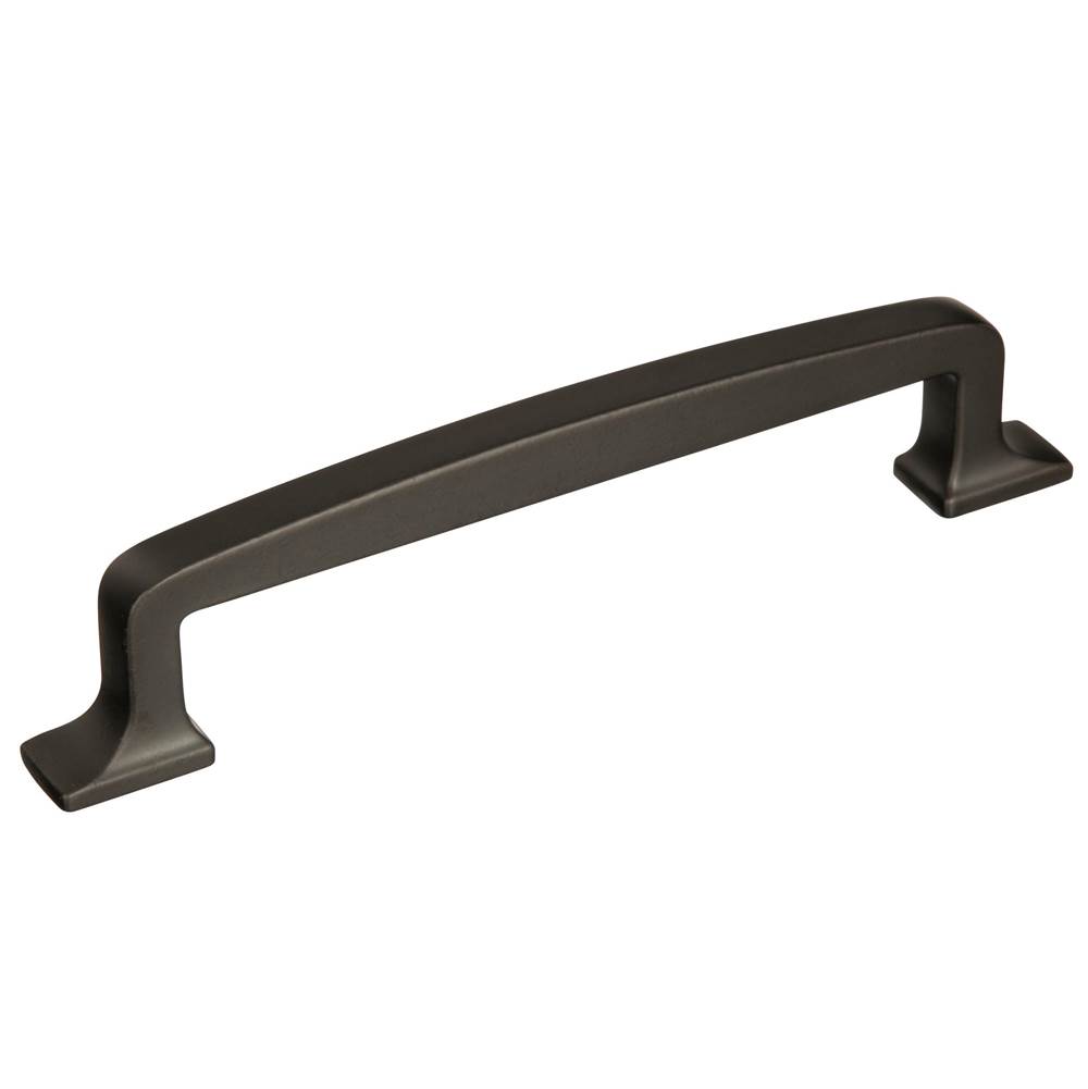 Amerock Westerly 5-1/16 in (128 mm) Center-to-Center Black Bronze Cabinet Pull
