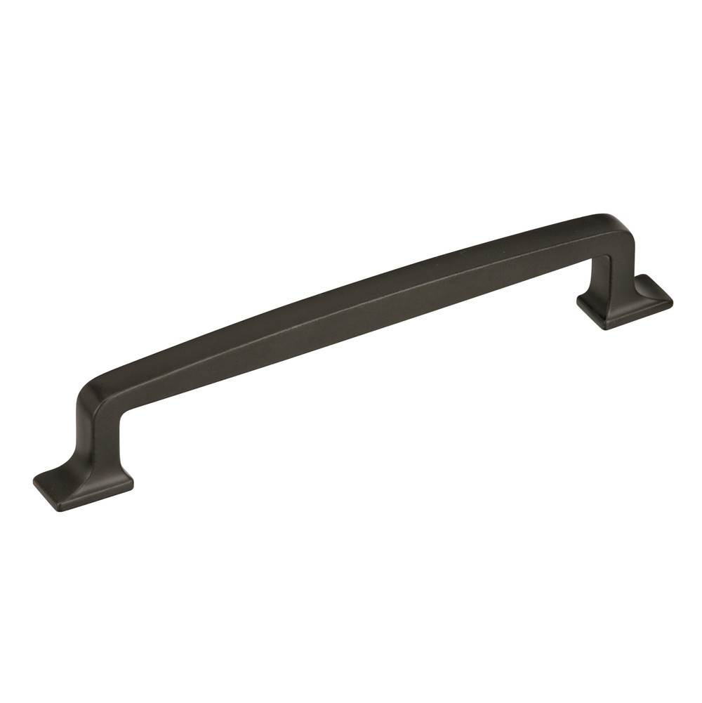 Amerock Westerly 6-5/16 in (160 mm) Center-to-Center Black Bronze Cabinet Pull