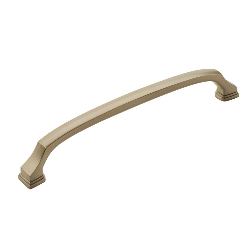 Amerock Revitalize 12 in (305 mm) Center-to-Center Golden Champagne Appliance Pull