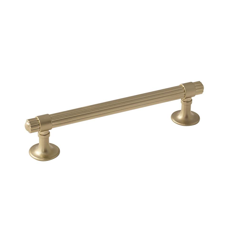 Amerock Sea Grass 5-1/16 in (128 mm) Center-to-Center Golden Champagne Cabinet Pull