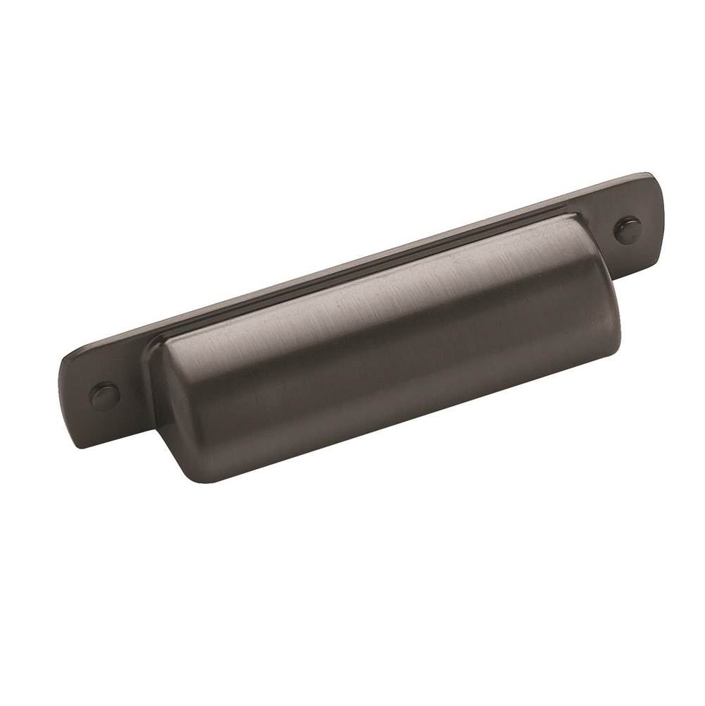 Amerock Rochdale 3 in (76 mm) Center-to-Center Graphite Cabinet Cup Pull