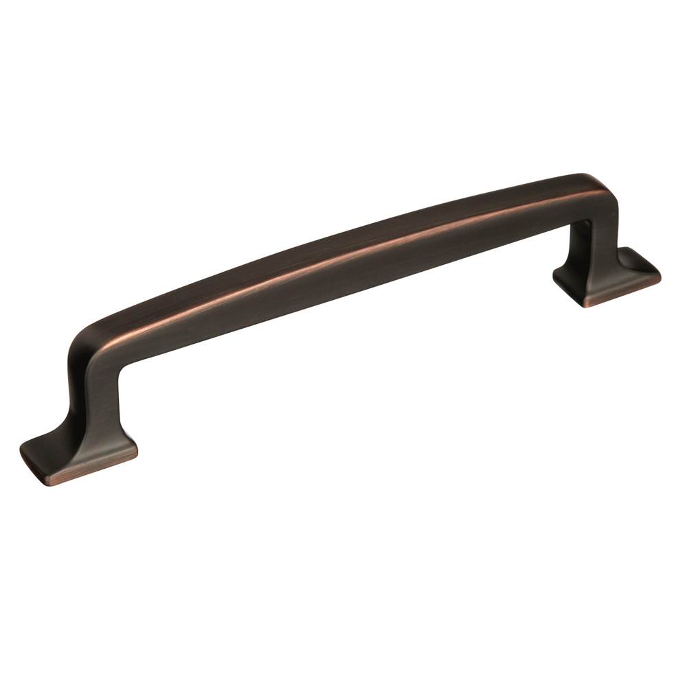 Amerock Westerly 5-1/16 in (128 mm) Center-to-Center Oil-Rubbed Bronze Cabinet Pull