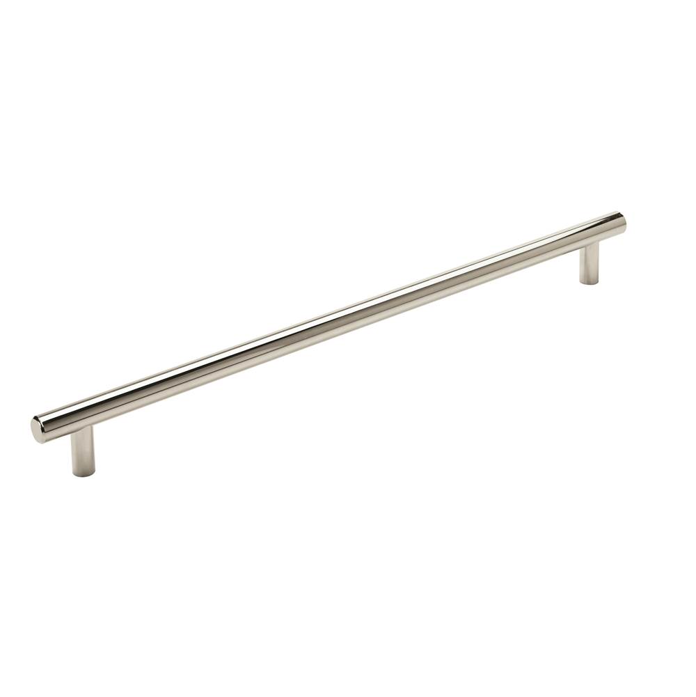 Amerock Bar Pulls 18 in (457 mm) Center-to-Center Polished Nickel Appliance Pull