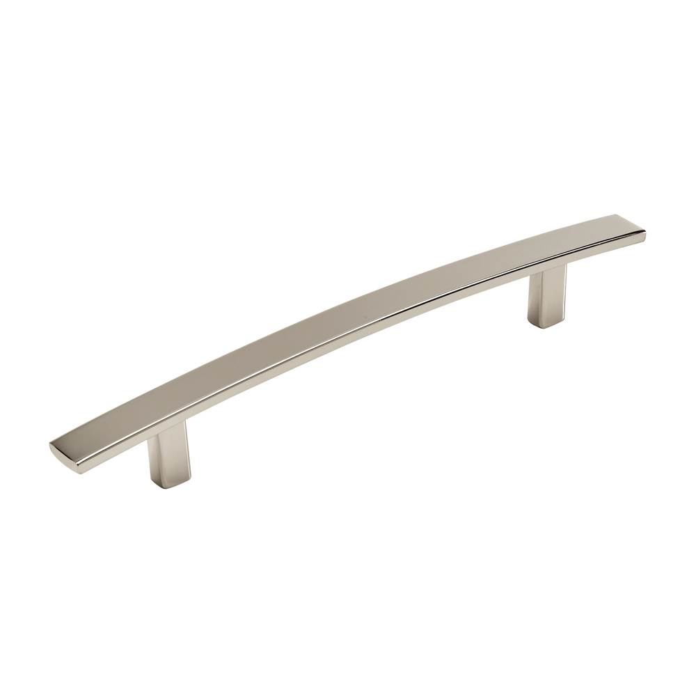 Amerock Cyprus 8 in (203 mm) Center-to-Center Polished Nickel Appliance Pull