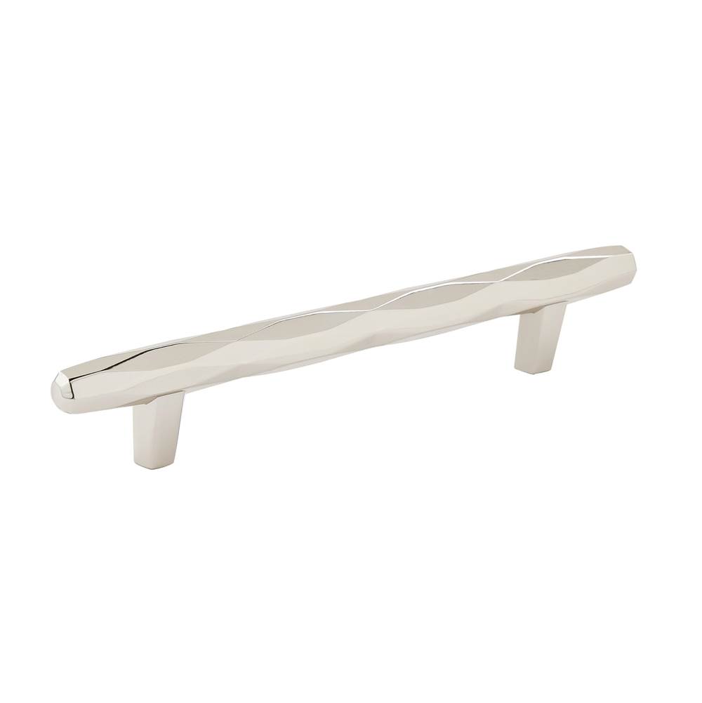 Amerock St. Vincent 5-1/16 in (128 mm) Center-to-Center Polished Nickel Cabinet Pull
