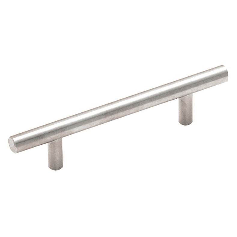 Amerock Bar Pulls 3-3/4 in (96 mm) Center-to-Center Stainless Steel Cabinet Pull