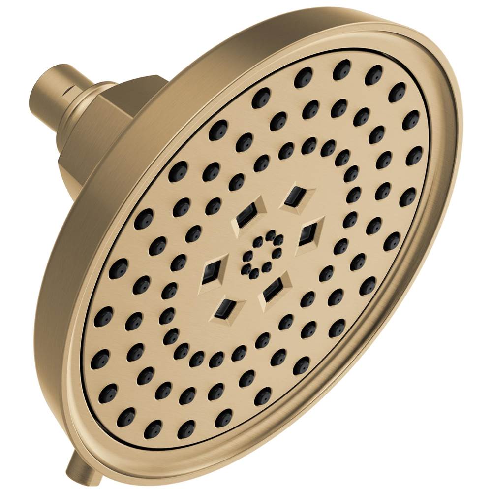 Brizo Invari® 7 5/8” H2Okinetic® Round Multi-Function Shower Head - 2.5 GPM