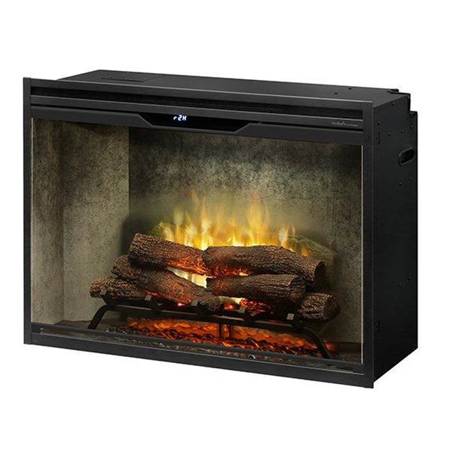 Dimplex Revillusion®  30'' Built-In Fireboxherringbone, With Glass Pane And Plug Kit Included