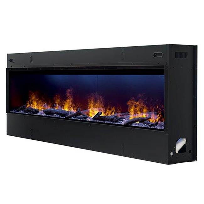 Dimplex 86'' Optimyst Linear Electric Fireplace- With Adjustable Full-Color Flame And Flame Connect App Control