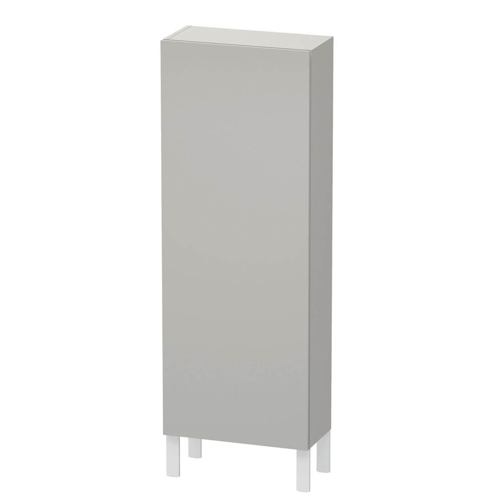 Duravit L-Cube Semi-Tall Cabinet Concrete Gray