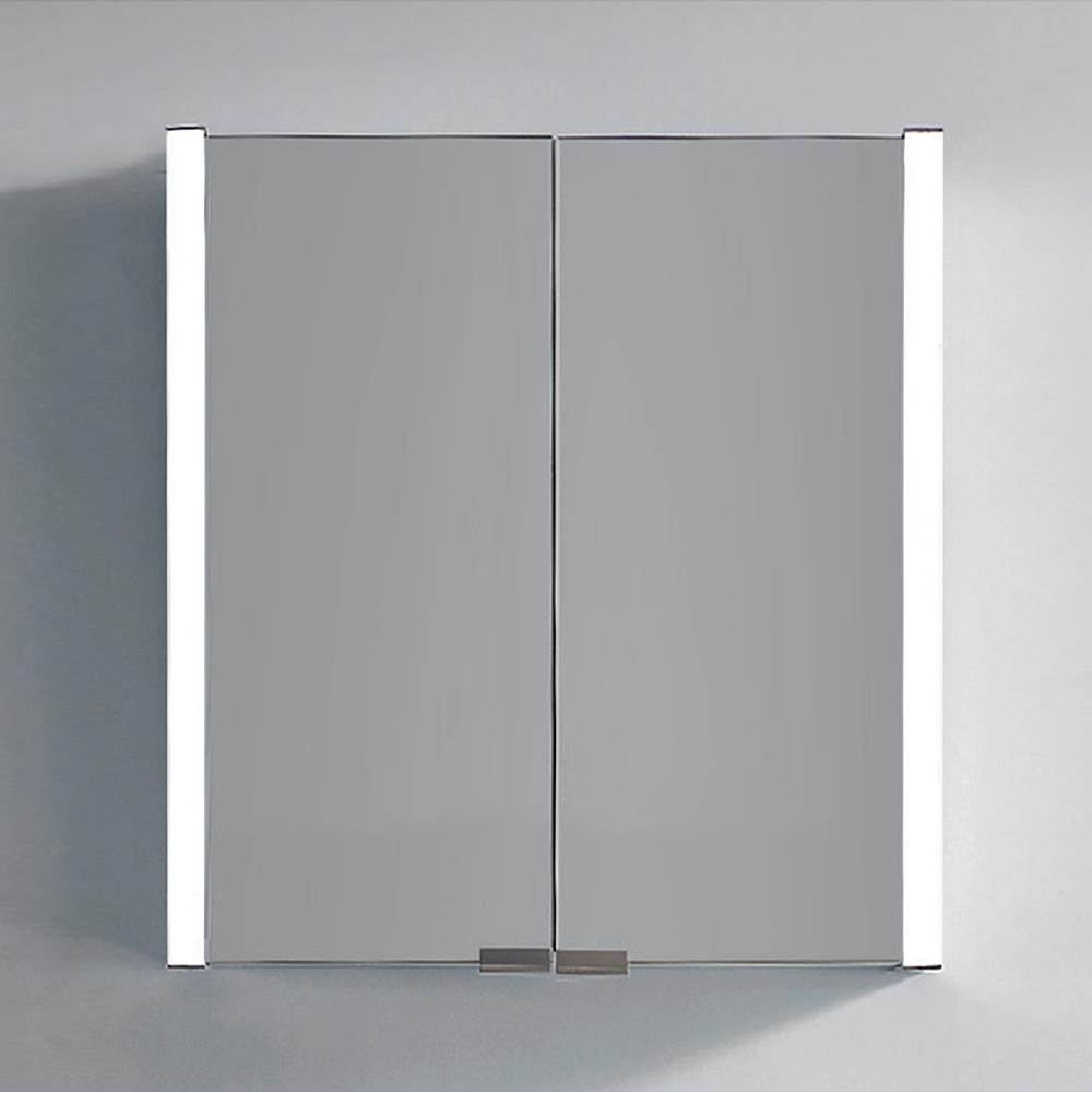 Dawn Dawn® LED Wall Hang Aluminum Mirror/Medicine Cabinet with White Painting Frame and IR Sensor