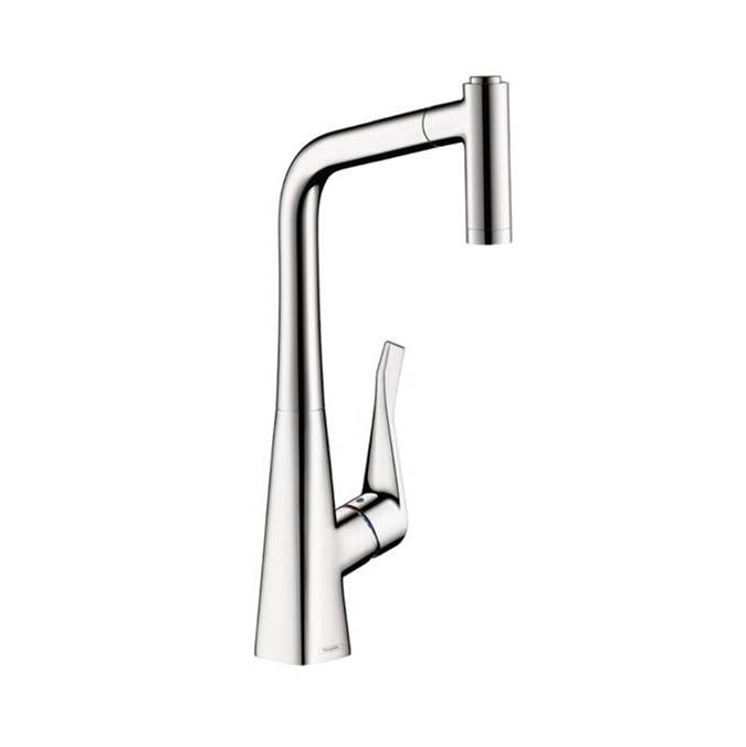Hansgrohe Metris Prep Kitchen Faucet, 2-Spray Pull-Out, 1.75 Gpm In Chrome