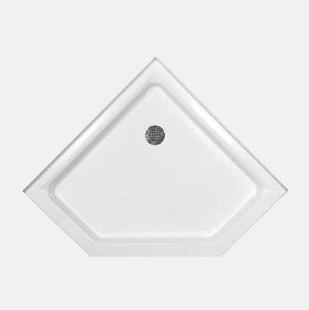 Hydro Systems SHOWER PAN GC 4242 NEO ANGLE - ALMOND