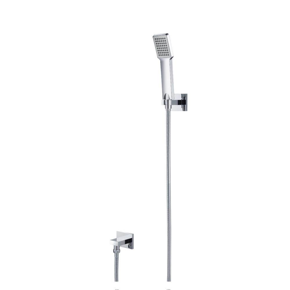 Isenberg Hand Shower Set With Wall Elbow, Holder and Hose
