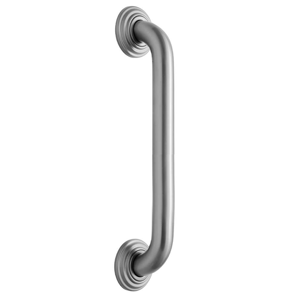 Jaclo 32'' Deluxe Grab Bar with Traditional Round Flange