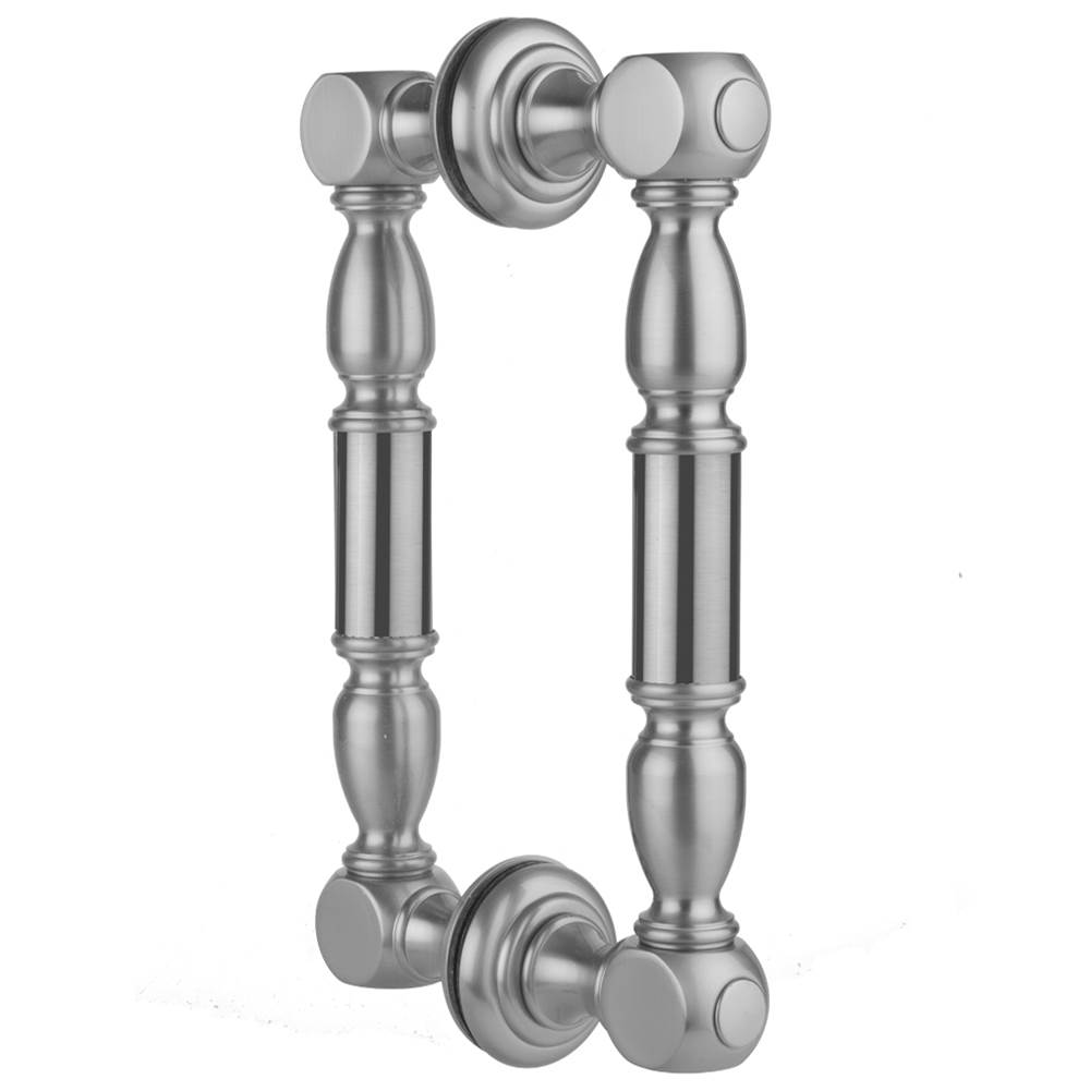 Jaclo 18'' H20 Back to Back Shower Door Pull with Finials