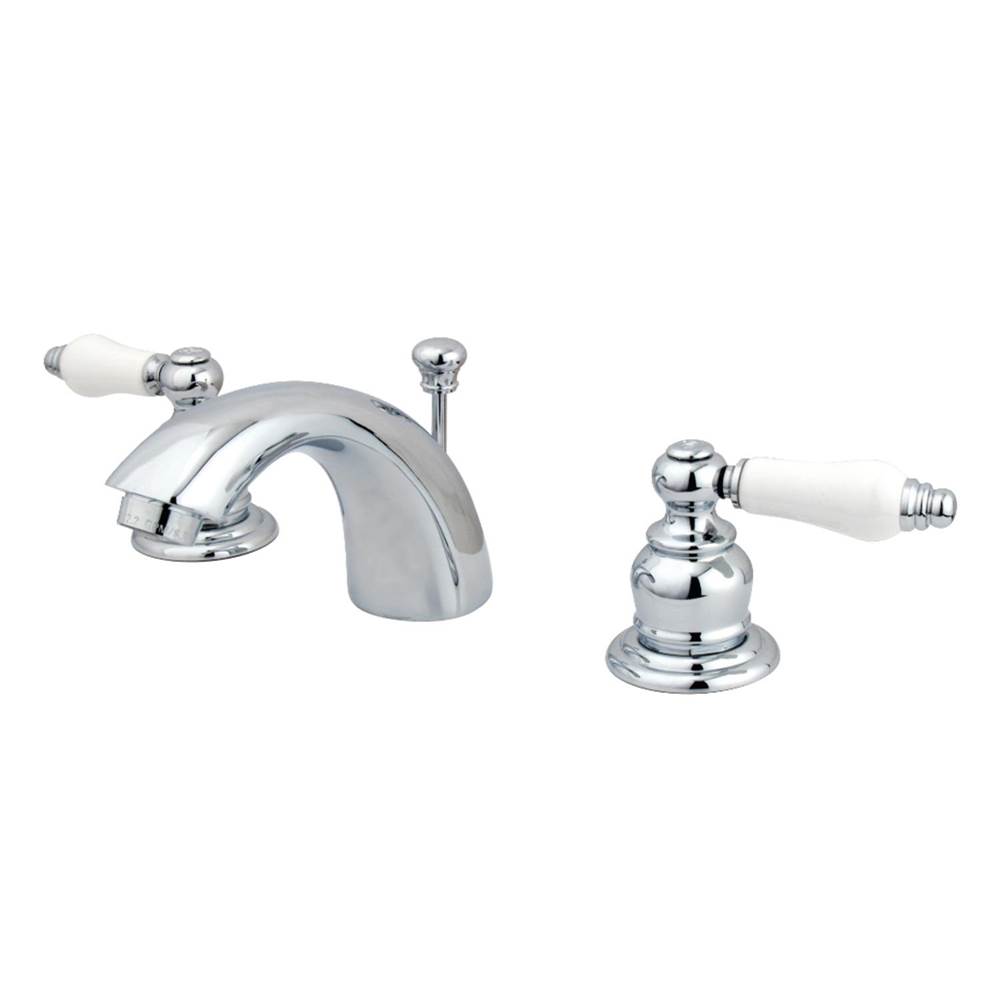 Kingston Brass Victorian Mini-Widespread Bathroom Faucet, Polished Chrome