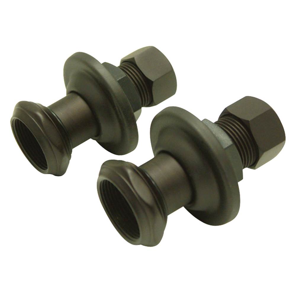 Kingston Brass Aqua Vintage 1-3/4-Inch Wall Union Extension, Oil Rubbed Bronze