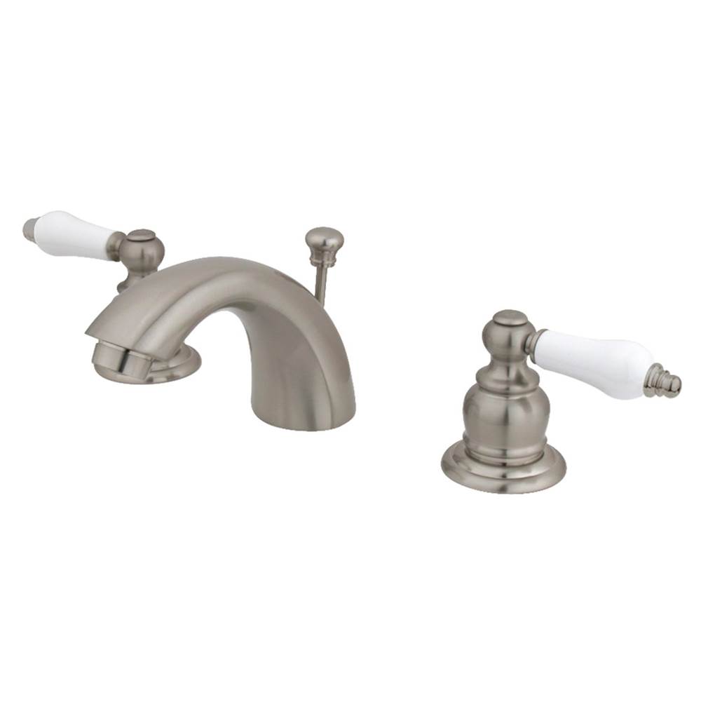 Kingston Brass Victorian Mini-Widespread Bathroom Faucet, Brushed Nickel