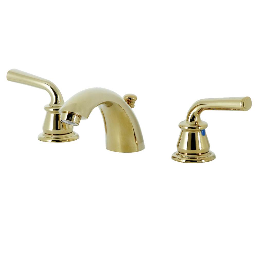 Kingston Brass Kingston Brass KB952RXL Restoration Mini-Widespread Bathroom Faucet, Polished Brass