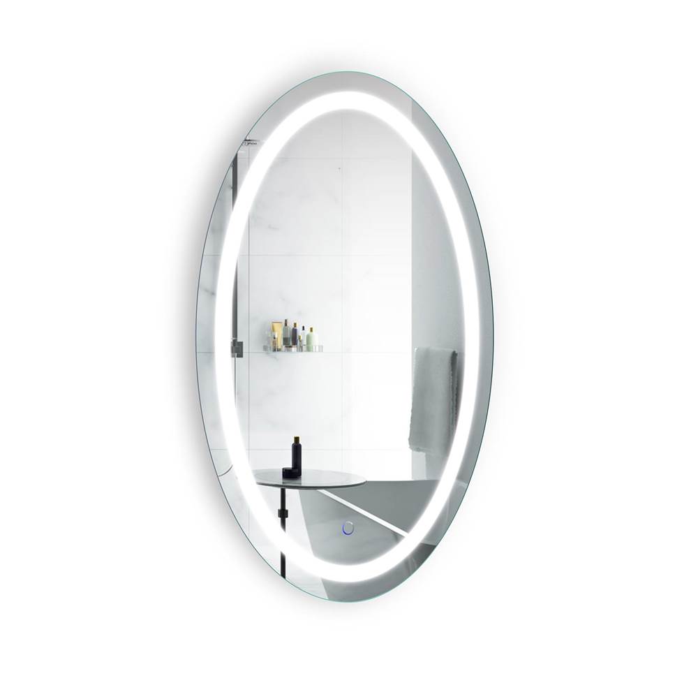Krugg Icon 24'' x 42'' Oval Mirror