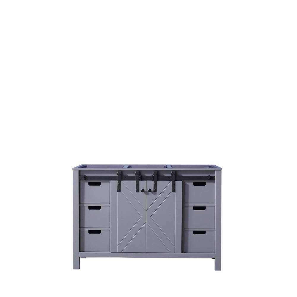 Lexora Marsyas 48'' Dark Grey Vanity Cabinet Only