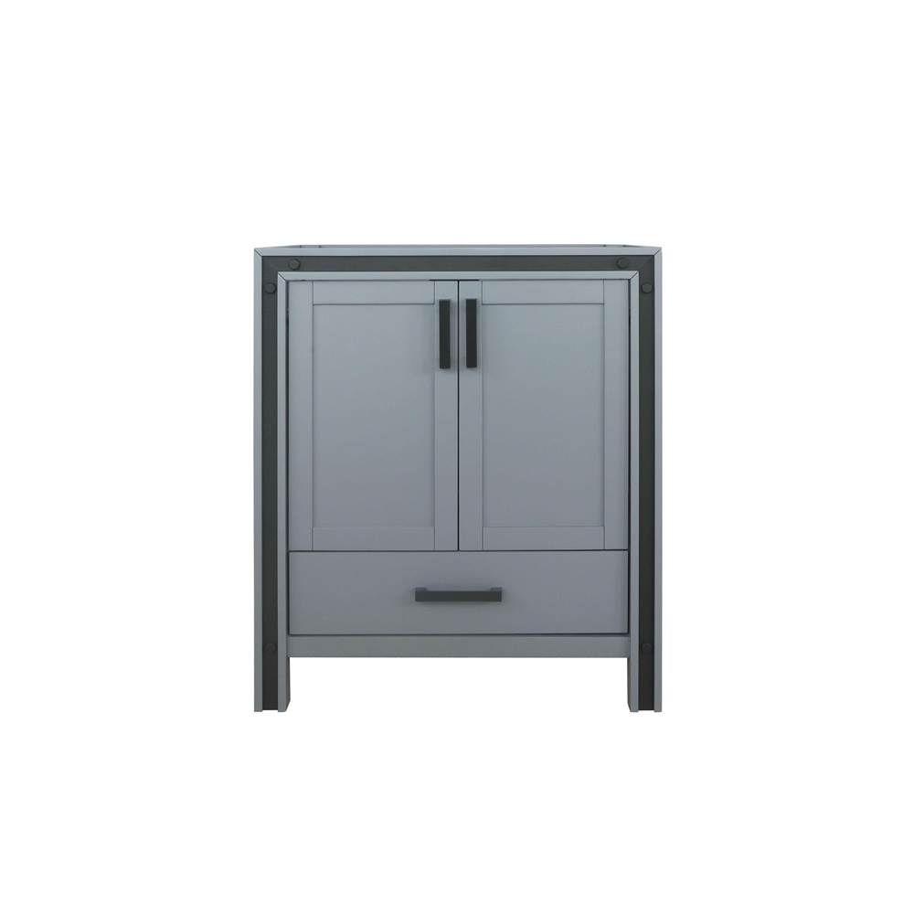 Lexora Ziva 30'' Dark Grey Vanity Cabinet Only