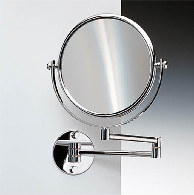 Nameeks Wall Mounted Double Face Brass 3x Magnifying Mirror