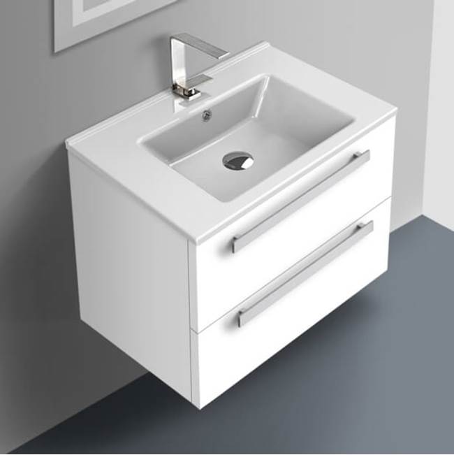 Nameeks 24 Inch Vanity Cabinet With Fitted Sink
