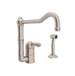 Rohl - A3608/11LMWSSTN-2 - Deck Mount Kitchen Faucets