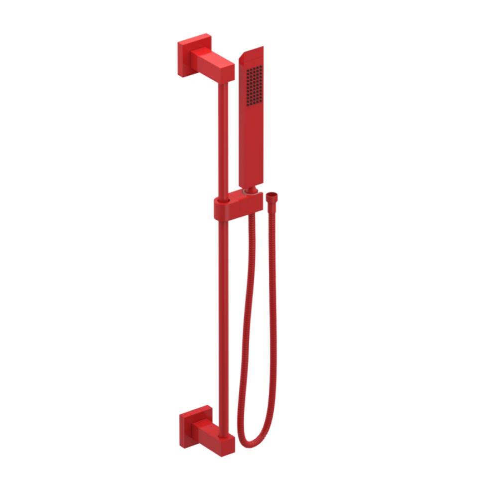 Rubinet Single Function Adjustable Slide Bar with Hand Held Shower Assembly