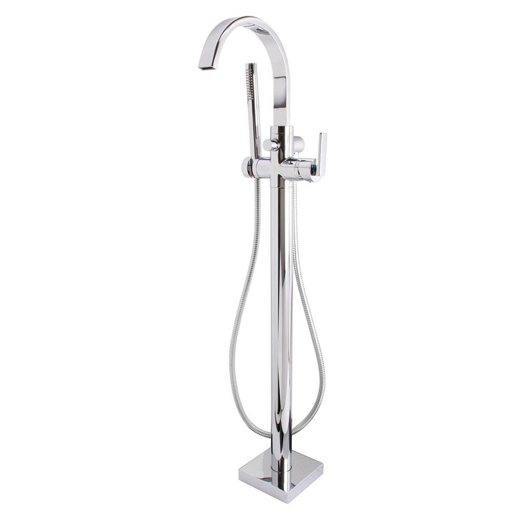 Speakman Speakman Free Standing Roman Tub Faucet with Flat Lever Handle PC