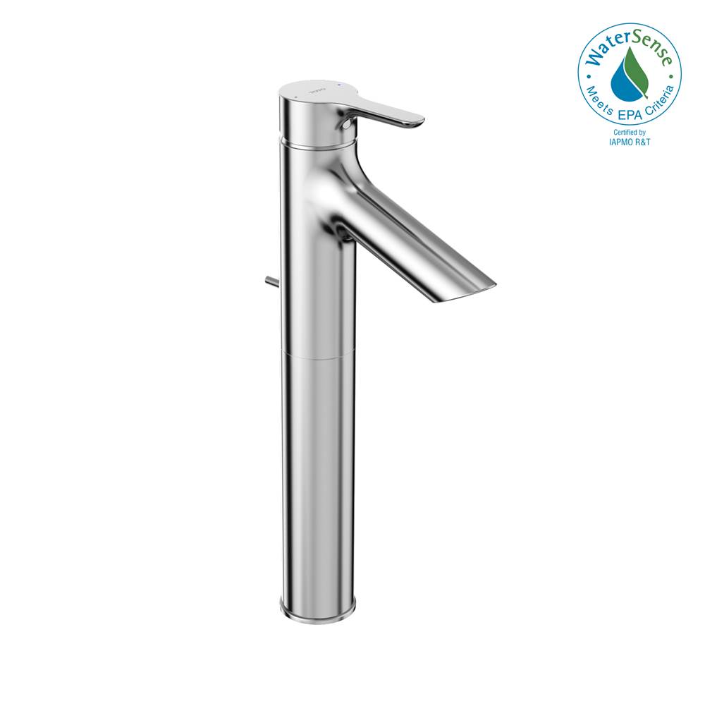 TOTO Toto®  Lb Series 1.2 Gpm Single Handle Bathroom Faucet For Vessel Sink With Drain Assembly, Polished Chrome