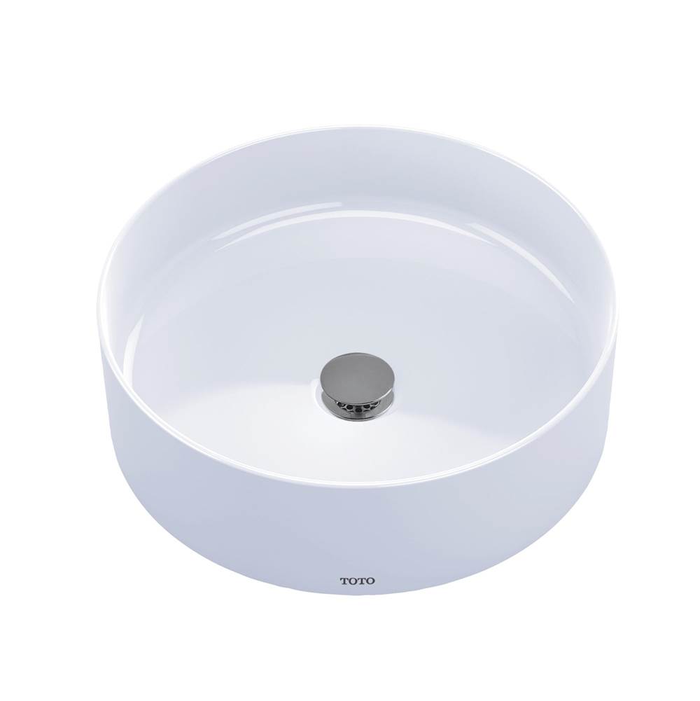 TOTO Toto® Arvina™ 16-9/16'' Round Vessel Bathroom Sink, Cotton White