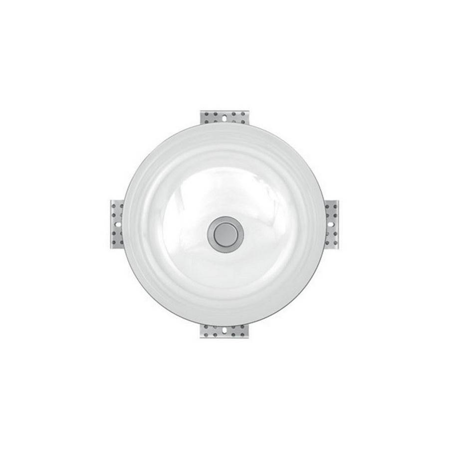 Topzero 14''Diameter X 7'' Deep Round Porcelain Vanity Bowl