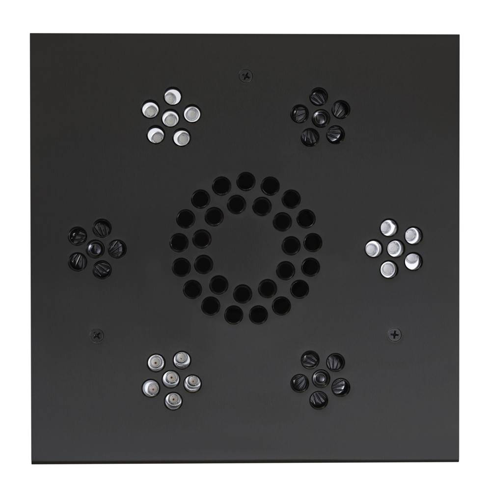 ThermaSol Serenity Light and Music System Modern - Matte Black