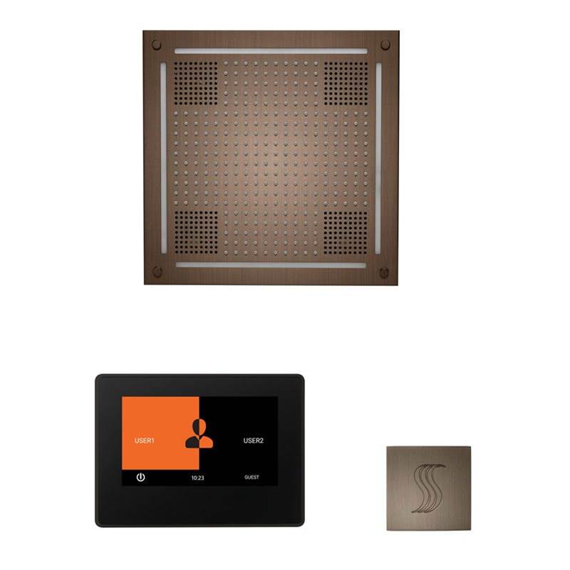 ThermaSol The wellness Hydrovive Steam Package with 7'' ThermaTouch Square