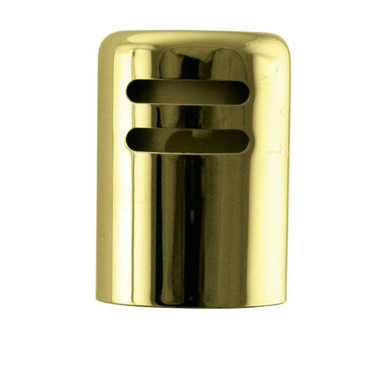 Westbrass Standard Brass Air Gap Cap Only in Polished Brass