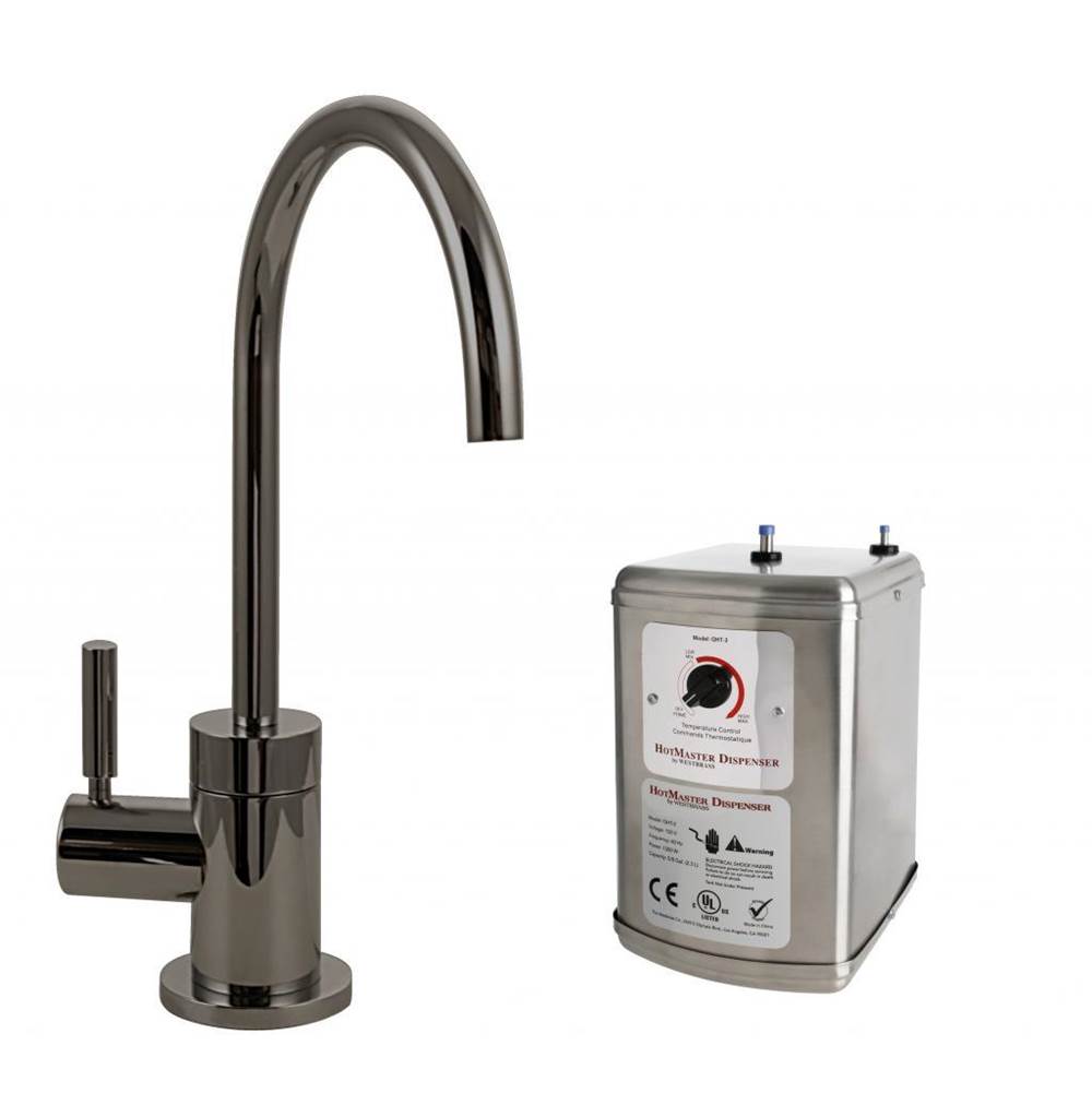 Westbrass Premium Contemporary 9 in. Hot Water Dispenser and Tank in Oil Rubbed Bronze