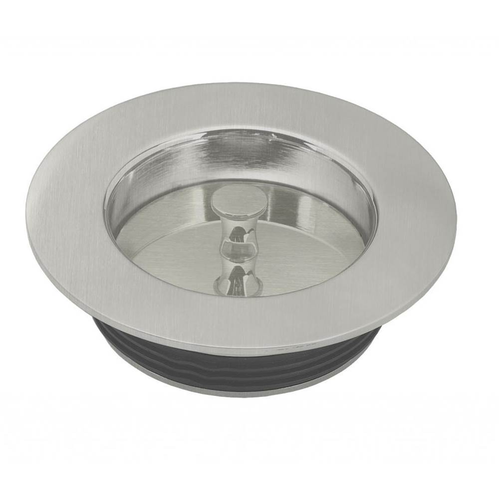 Westbrass Universal Replacement Disposal Flange and Stopper Satin Nickel