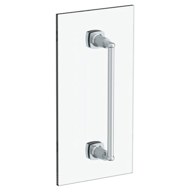 Watermark H-Line 24” shower door pull/ glass mount towel bar