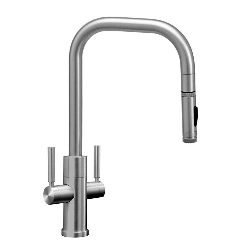 Waterstone Fulton Modern 2 Handle Plp Pulldown Faucet - Toggle Sprayer