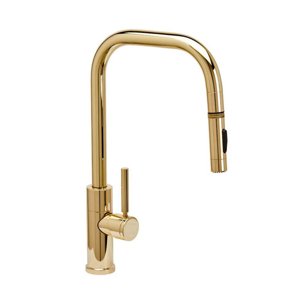 Waterstone Waterstone Fulton Modern PLP Pulldown Faucet - Angled Spout - Toggle Sprayer