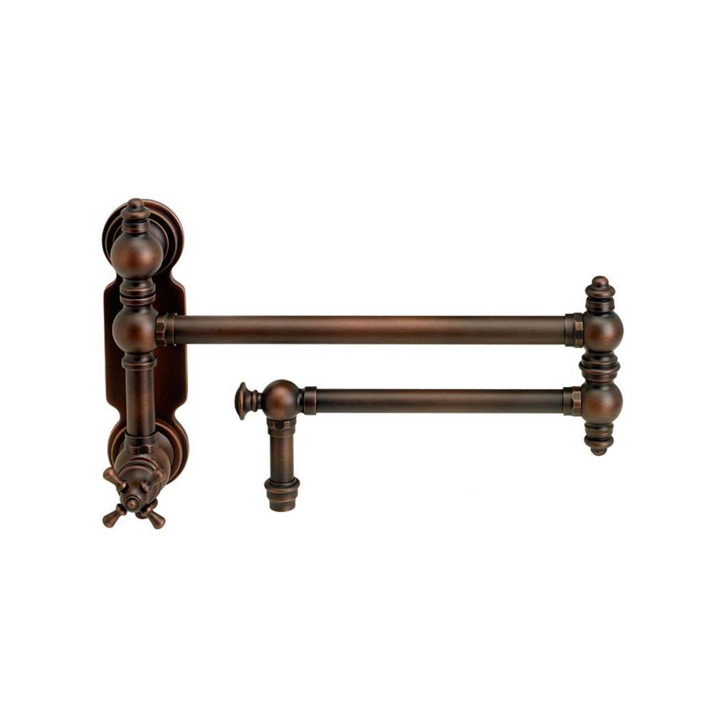 Waterstone Waterstone Traditional Wall Mounted Potfiller - Cross Handle