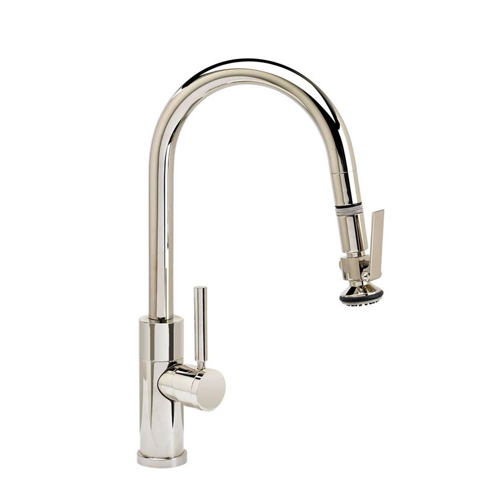 Waterstone Waterstone Modern Prep Size PLP Pulldown Faucet - Lever Sprayer - Angled Spout