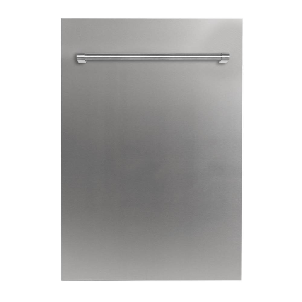 Z-Line 18'' Top Control Dishwasher in Stainless Steel with Stainless Steel Tub and Traditional Style Handle